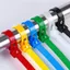 Dây Rút Có Thể Tháo Mở Tái Sử Dụng, Dây Buộc Cáp Bằng Nhựa PVC Có Khóa Chỉnh