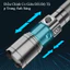 Đèn Pin Siêu Sáng 800M - Màn Hình LCD Hiển Thị Pin, Pin 1800mAh Dung Lượng Cao, Chống Nước Chuyên Dụng Cho Thám Hiểm