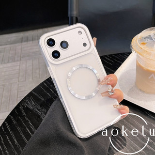 Ốp điện thoại khung màu vòng từ mờ ba trong một phù hợp cho iPhone 13 14 15 16 17 Pro max bao gồm tất cả các ốp lưng chống rơi