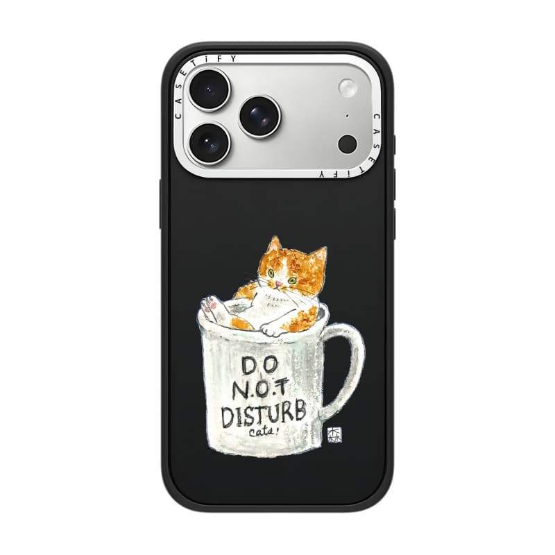 CASECASE X Không Làm phiền Mèo Ốp Lưng Máy Ảnh Trắng Vòng Phiên Bản Mờ Đen Cứng Hút Từ Tính Tác Động Dành Cho Apple IPhone 13 14 15 16 17 Pro Max Air Plus Có Hộp