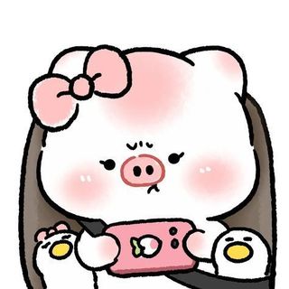Móc khoá Cặp gia đình lợn hồng cutee