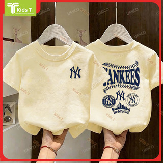 Kids T Mall Áo thun bé trẻ em Tết 2026, áo cho bé trai bé gái in hình hợp thời trang áo cổ tròn top Happy New Year