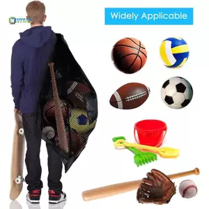 Túi Đựng Bóng Đa Năng Có Dây Kéo Và Dây Rút - Thích Hợp Cho Bóng Đá, Bóng Rổ, và Bóng Chuyền