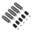 Yoo Universal DC5 5x2 1mm Cắm Điện Ổ Cắm Cặp ABS Bộ Chuyển Đổi Kim Loại DC5521