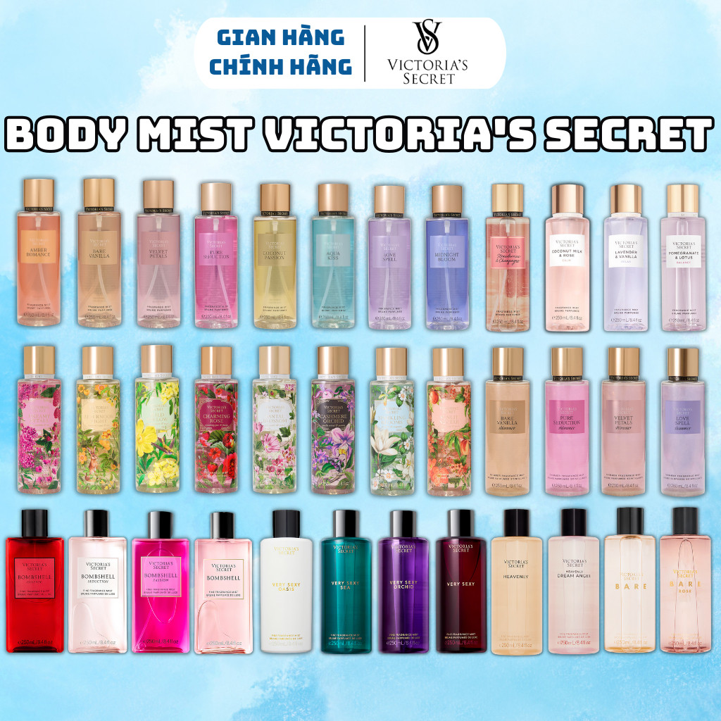 Body mist victoria secret - Giá Tốt, Miễn Phí Vận Chuyển, Đủ Loại ...
