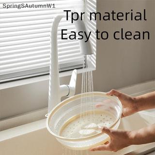 [SpringSAutumnW1] Nắp lò vi sóng chống bắn thức ăn gấp Vỏ sưởi đa chức năng cho bếp nấu ăn Đĩa thực phẩm Bảo vệ hâm nóng Boutique