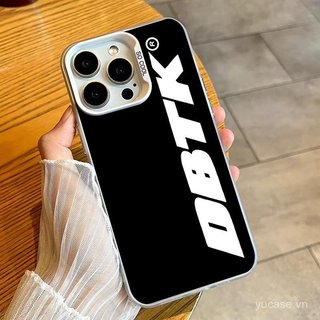 Ốp Điện Thoại Sáng Tạo Cool Black English Niche Thích Hợp Cho iPhone 17promax 16promax 17 16 15 14 pro max 13 12 11 promax xr xs 13pro Vỏ Bảo Vệ Chống Sốc