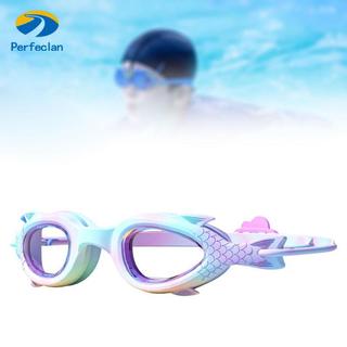 Kính bơi Perfeclan dành cho trẻ em - Silicone chống rò rỉ, dễ điều chỉnh, phù hợp khi bơi lội