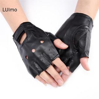 LUImo Da PU Lái Xe Máy Biker Găng Tay Ngón Nam Nữ Găng Tay SBS