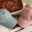 Mũ bóng chày nữ snapback có nơ đáng yêu, dây điều chỉnh, phù hợp mùa xuân và thu, chống nắng hiệu quả.