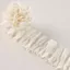Viền ren SMILE, Ruy băng thêu thiết kế xếp li, Đồ may vá Trang trí bằng vải Cotton