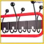 Bảo Vệ Vỏ Bảo Vệ Nắp Bảo Vệ Đầu Mũ Móc Cho Ống Kim Loại Pegboard Móc Khenggao