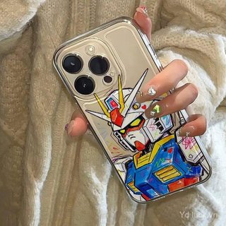 Ốp điện thoại mềm trong suốt xu hướng di động Graffiti cá nhân Thích hợp cho iPhone 17promax / 15promax / 16 / 13 / 12pro Chống sốc 14 / 13promax / 16pro / 15plus / 17 / 12