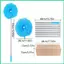 Quạt trần Bụi 40 đến 320 Cm Quạt có thể thu vào Dụng cụ lau bụi Rèm có thể tháo rời cho văn phòng tại nhà jiwvn