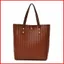 GC2 2026 Dệt PU Ladylike Túi Xách Thời Trang Đa Năng Dung Tích Lớn Đi Lại Túi Tote CG2