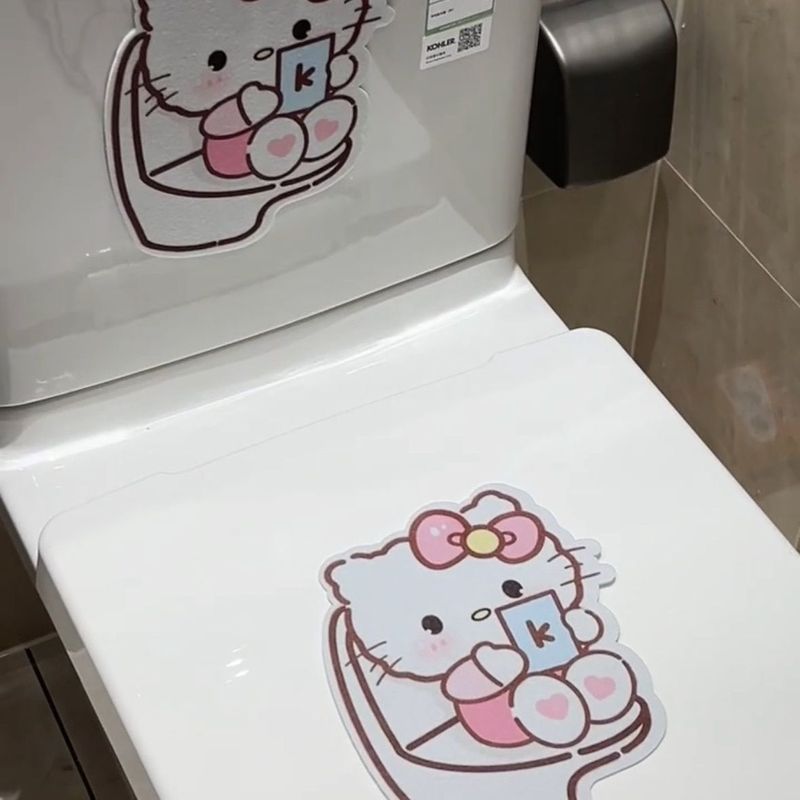 Nhỏ KT Nhỏ Hoạt Hình Vệ Sinh Dán Khử Mùi Hương Dễ Thương Vệ Sinh Nước Hoa Nhà Vệ Sinh Hương Thơm Khử Mùi Hương Thơm Dán Hương Thơm 4.10