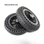 8 Inch Tổ Ong Chắc Chắn Lốp W / Bánh Trung Tâm Bộ 200X45-110 Cho Xe Điện Xe Đạp Không Lạm Phát Đường Kính Trong 8mm