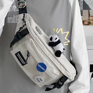 Hàn Quốc Hàn Quốc ins Dạo Phố Nhật Bản Ngực Túi Harajuku Thể Thao Phù Hợp Với Nam Nữ Quần Lót Túi Messenger Phong Cách Nam Sinh Viên Đại Học Túi Thắt Lưng 26.3.26