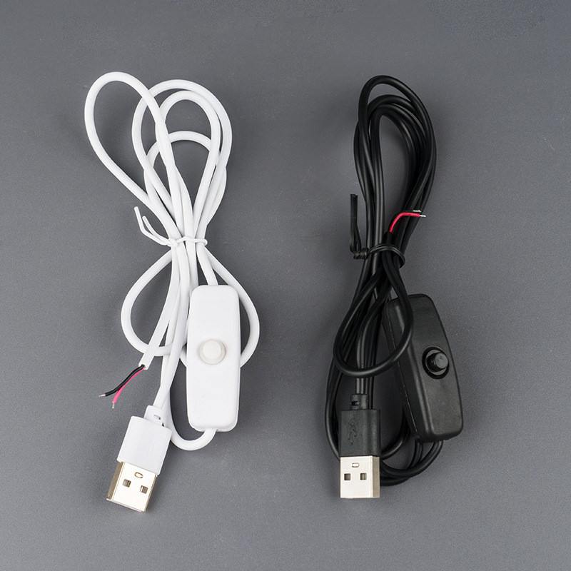 G 5CE Đèn bàn LED DIY Đèn ngủ 501 Cáp chuyển đổi Ổ cắm USB có cáp chuyển đổi Dây nguồn chiếu sáng