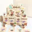 Meow Pal Crystal Blind Box Mini Hình Set - 12 Chiếc Năng Lượng Pha Lê Mèo Đế Trang Trí Bàn Làm Việc Dễ Thương Sưu Tập Quà Tặng Bán Buôn