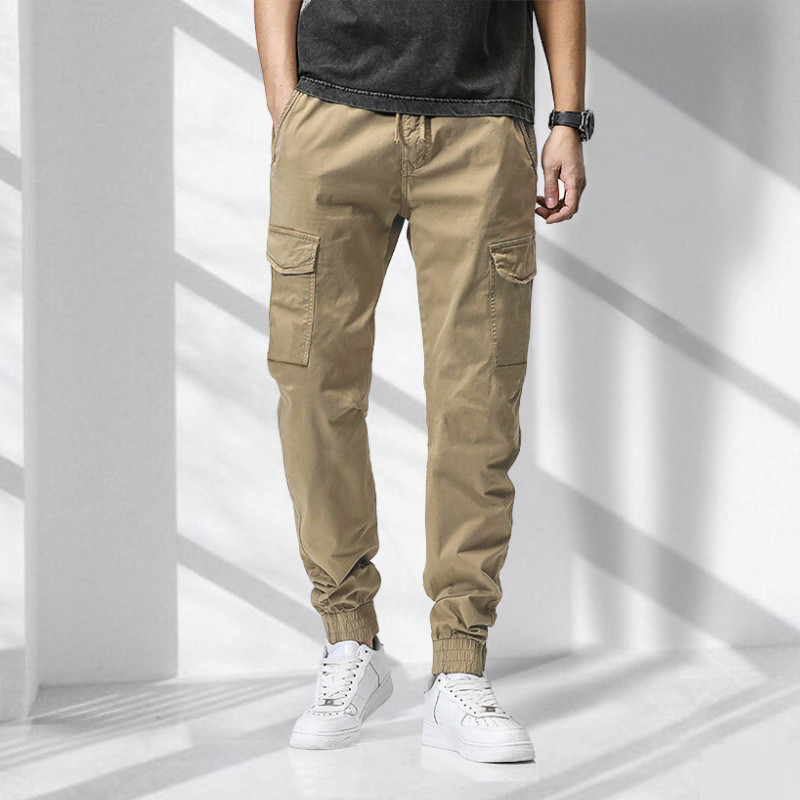 Quần Jogger Kaki - JG3 Quần Túi Hôp Ống Bo Chun Kiểu Dáng Hàn Trẻ Trung