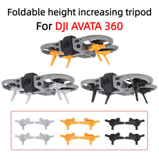 Dành cho DJI AVATA360 đặc biệt có thể gập lại chiều cao tăng chân máy cất cánh và hạ cánh giá đỡ bảo vệ chống mài mòn