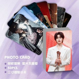 -Photocard Tự In Ảnh Tùy Chỉnh Hai Mặt Bộ Sưu Tập Thẻ Quà Tặng Lưu Niệm Ngoại Vi Photocard Cùng Phong Cách ins Phong Cách