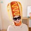 Mũ Hot Dog đáng yêu và vui nhộn, идеально для вечеринок Хэллоуина.