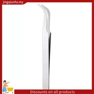 Công cụ bảo trì nhíp chống tĩnh điện Thép không gỉ nhọn cong