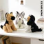 LON Dễ Thương Mềm Mô Phỏng Husky Golden Retriever Lớn Hơn Shepherd Boone Bulldog Sang Trọng Búp Bê Cho Bé Trai Ngồi Tư Thế Trẻ Em Bạn Gái Quà Tặng Sinh Nhật Chó Plushie Gối Động Vật