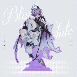 Mô hình Standee anime Genshin Impact Wriothesley Kaeya Neuvillette trang trí bàn học decor quà tặng fan game