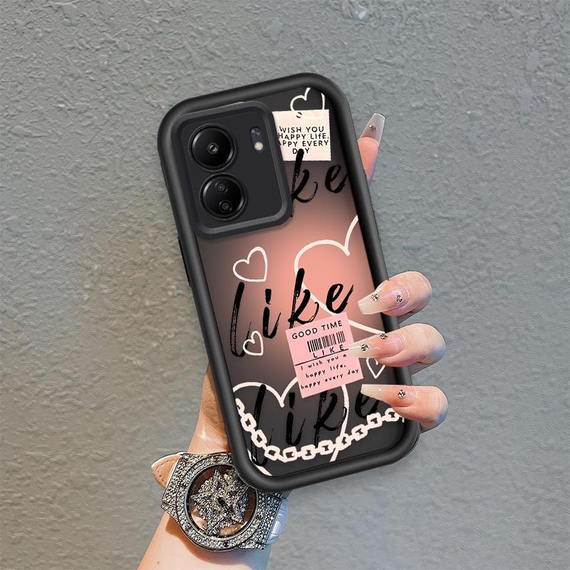 Ốp Lưng Cho OPPO A5X A6 A6X 4G 5G Phim Hoạt Hình Silicon Mềm Đáng Yêu Ốp lưng TPU Như Cô Gái Âm Nhạc Mắt Thiên Thần Chống Sốc Ốp Lưng