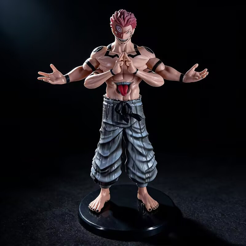 Anime Ryomen Sukuna Lời Nguyền Vua Hình Jujutsu Kaisen Sukuna Tượng Hành Động Hình Tượng Trang Trí Bàn Phụ Kiện Nhà Đồ Chơi Quà Tặng