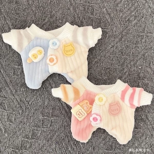 Quần Áo Cho Bé 10cm Cotton Búp Bê Sao Biển Thân Thể Bình Thường 15cm Màu Sắc Dễ Thương Phù Hợp Với Áo Liền Quần Body Dress Up