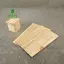 Tỉ Lệ 1: 35 Hộp Gỗ Thu Nhỏ / Khay Braet Mô Hình Lắp Ráp Handmake Tự Làm Cát Bảng Cảnh Vật Liệu Bố Trí Bộ Diorama 1 Cái [Mới]