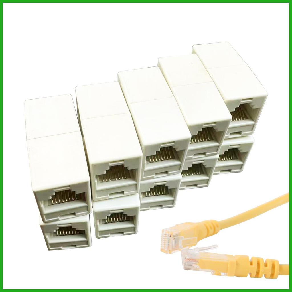 Rj45 Khớp Nối Ethernet Mở Rộng Adapter Nữ Sang Nữ Mô Đun Cắm 10x Đầu ...