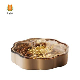 Đĩa trái cây nhiều lớp có nắp - Hộp đựng đồ ăn nhẹ ngăn chia cho đám cưới tại nhà