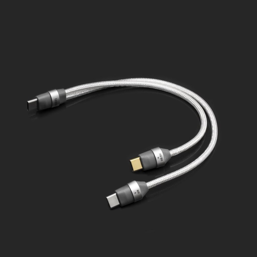 DD DdHiFi TC05M3 Ổ cắm USB-C kép có cáp giải mã OTG sạc, Cáp giải mã và sạc âm thanh 2 trong 1