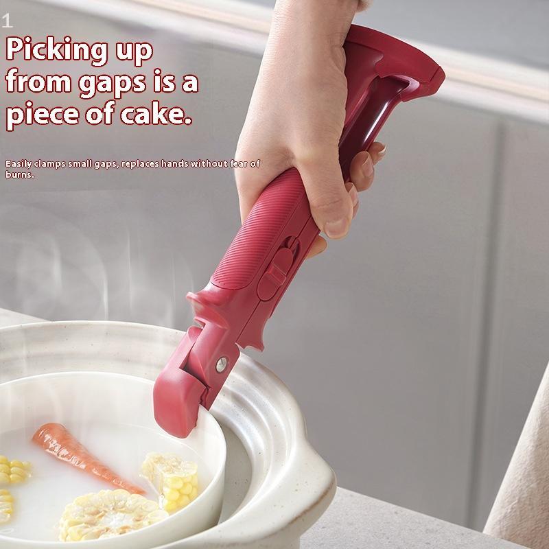 COD 1 cái kẹp chống bỏng Silicone nhà bếp chống bỏng đĩa Bát Đĩa giữ nồi chống nóng Kẹp Nâng phụ kiện nhà bếp tiện ích