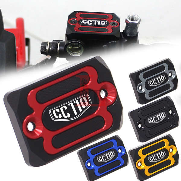 Thích hợp cho Honda Cubs CC110 sửa đổi nắp bơm phía trên phanh trước nắp trang trí bình dầu cốc dầu phụ kiện vỏ bảo vệ