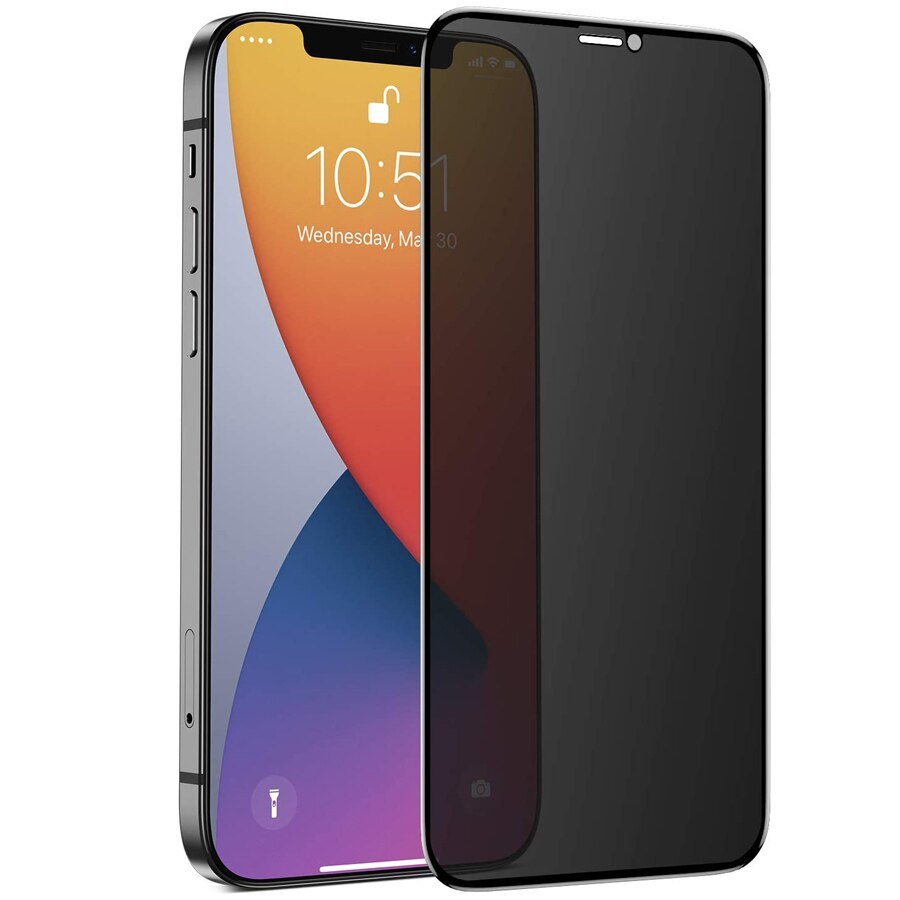 Full Cover Riêng Tư Kính Cường Lực Cho iPhone 17 17e 16e 16 15 14 13 12 11 Pro Max Air Mini XR XS Max 8 7 6 6s Plus SE Phim Bảo Vệ Màn Hình Chống Gián Điệp