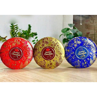 (Chỉ Giao Hỏa Tốc HN) Socola Hỗn Hợp Kelson Hộp Thiếc Tròn 100g  Sang Trọng Thích Hợp Làm Quà Tặng