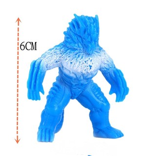 Nhỏ sáu Ultraman keo mềm quái vật nhỏ Chi Ponton Madia rắn quà tặng đồ chơi quà tặng nhỏ