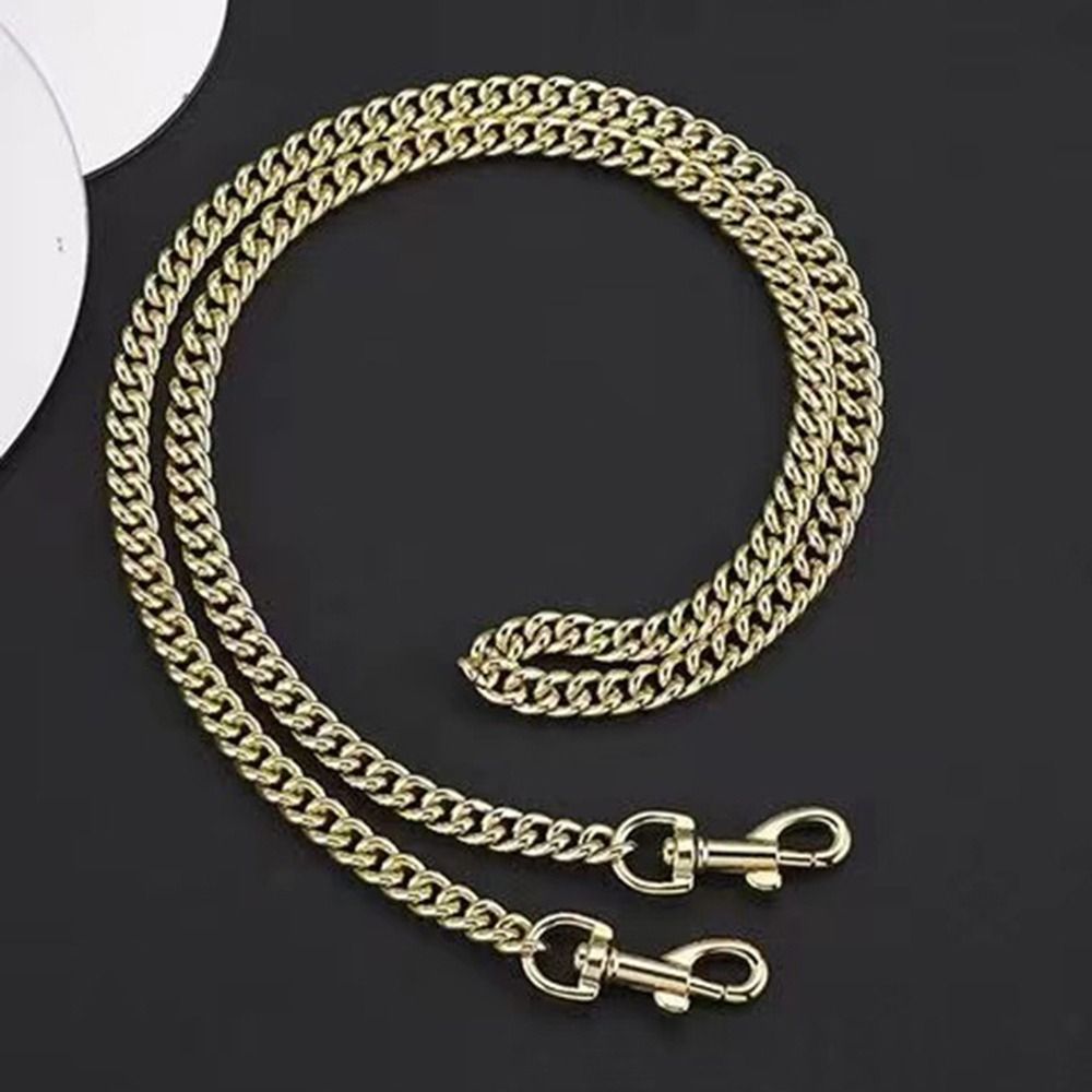 HOBBYIN Dây đeo vai HOBBYIN, Dây chuyền túi hợp kim kim kim loại 120cm sang trọng, Dây chuyền túi Tote thay thế bền bỉ Phụ kiện trang trí DIY
