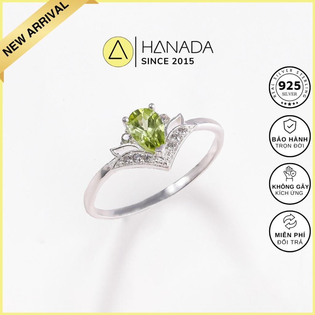 [QUÀ TẶNG 20/10] Nhẫn Bạc 925 Hồ Ly Đá Năng Lượng Mang Hàng Ngày, Quà Tặng, May Mắn Nữ HANADA 2785