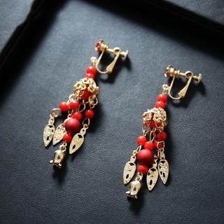 Mũ đội đầu cô dâu phong cách Trung Hoa cổ điển, vương miện phượng hoàng, tua rua và lắc bước tinh tế SN0