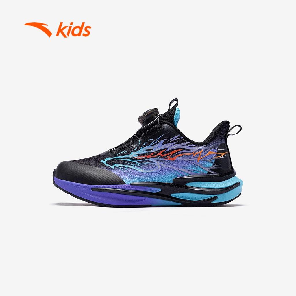 ANTA Kids Red Flame 6.0 Giày Chạy Thể Thao Bé Trai Đế Êm Nhẹ, Chạy Nhảy Vận Động Thoải Mái, Khóa Xoay Tiện Lợi 3126A9902