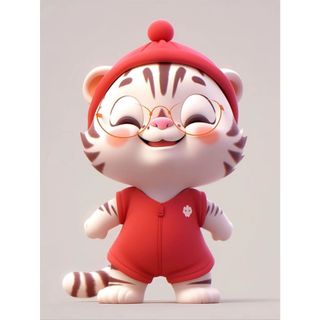 Móc khoá Tiểu Hổ đáng yêu