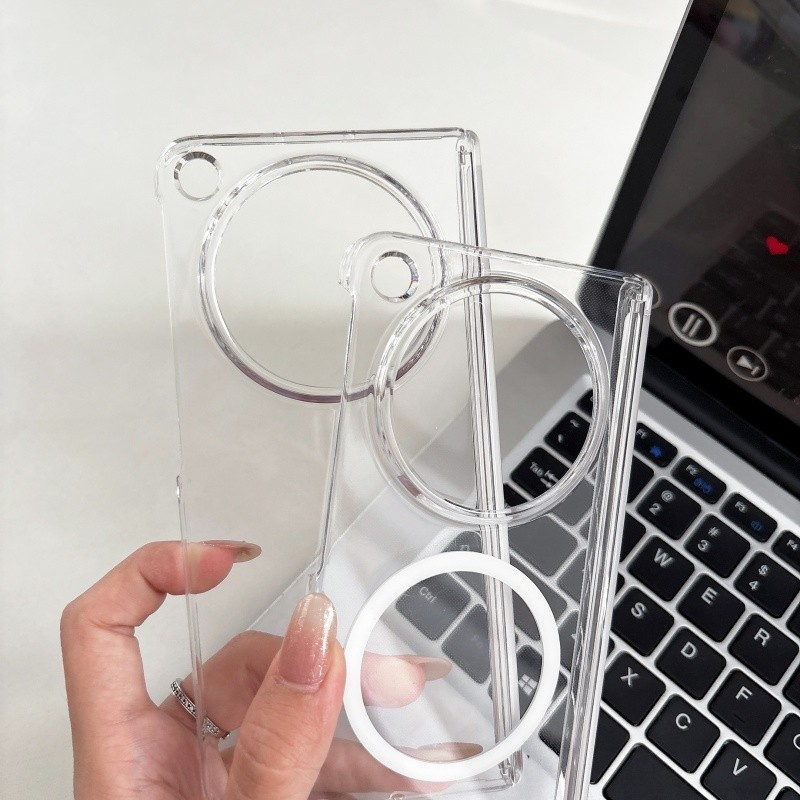 Bản Lề Kép Có Thể Gập Lại Ốp Lưng Điện Thoại OPPO Find N6 Find N5 Find N3 Từ Tính Full Bản Lề Slim Hard PC Bảo Vệ