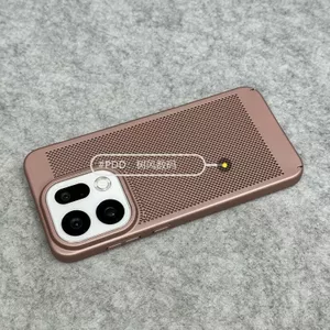 Thích hợp cho OPPO FindX9 Vỏ Điện Thoại Lưới Tản Nhiệt FindX9Pro Ánh Sáng Mỏng Trần Kim Loại Feel FindX8 Vỏ Chống Sốc